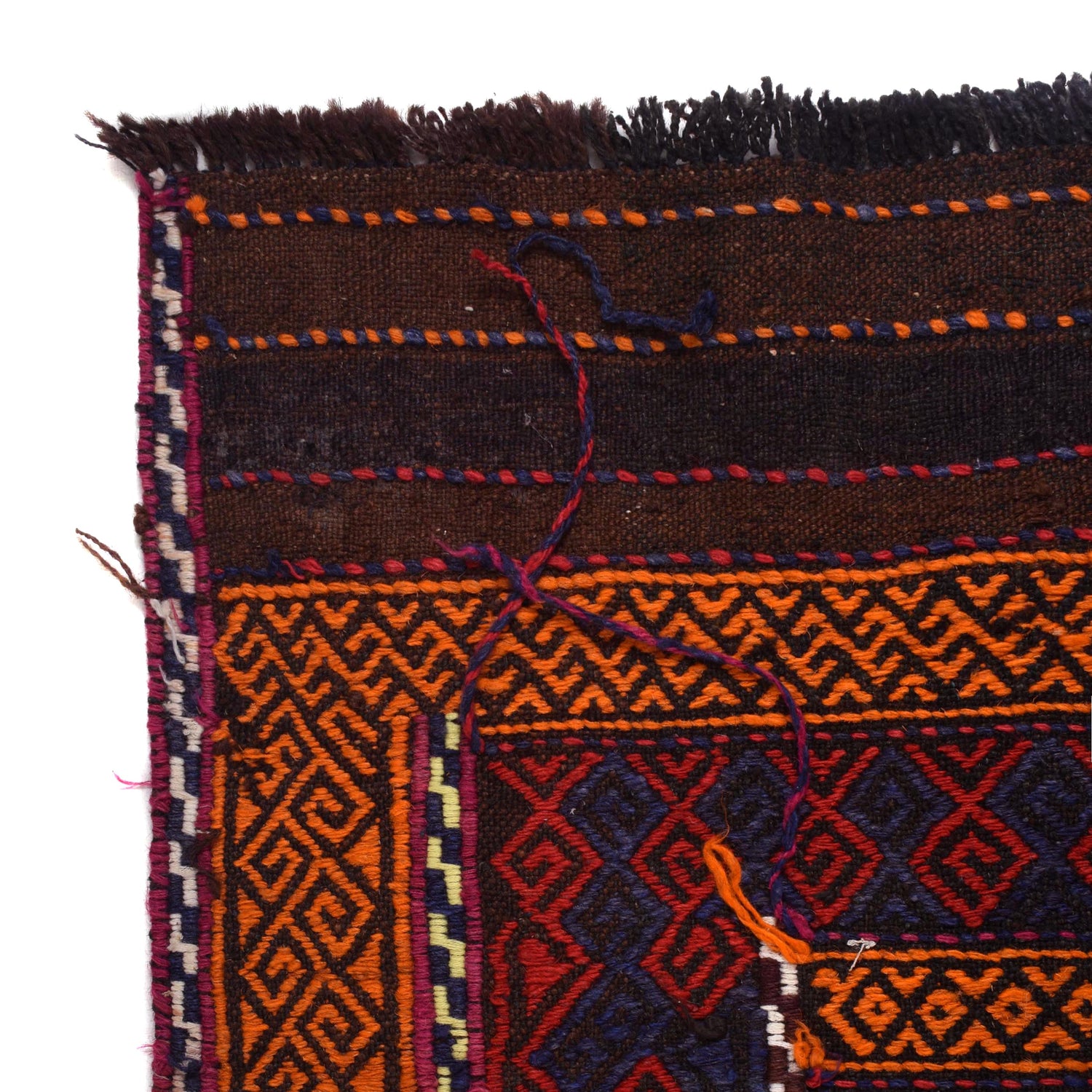 Handmade Flatweave Kilim 5' 4" x 8' 11" ft / 163 x 271 cm - No. G19746