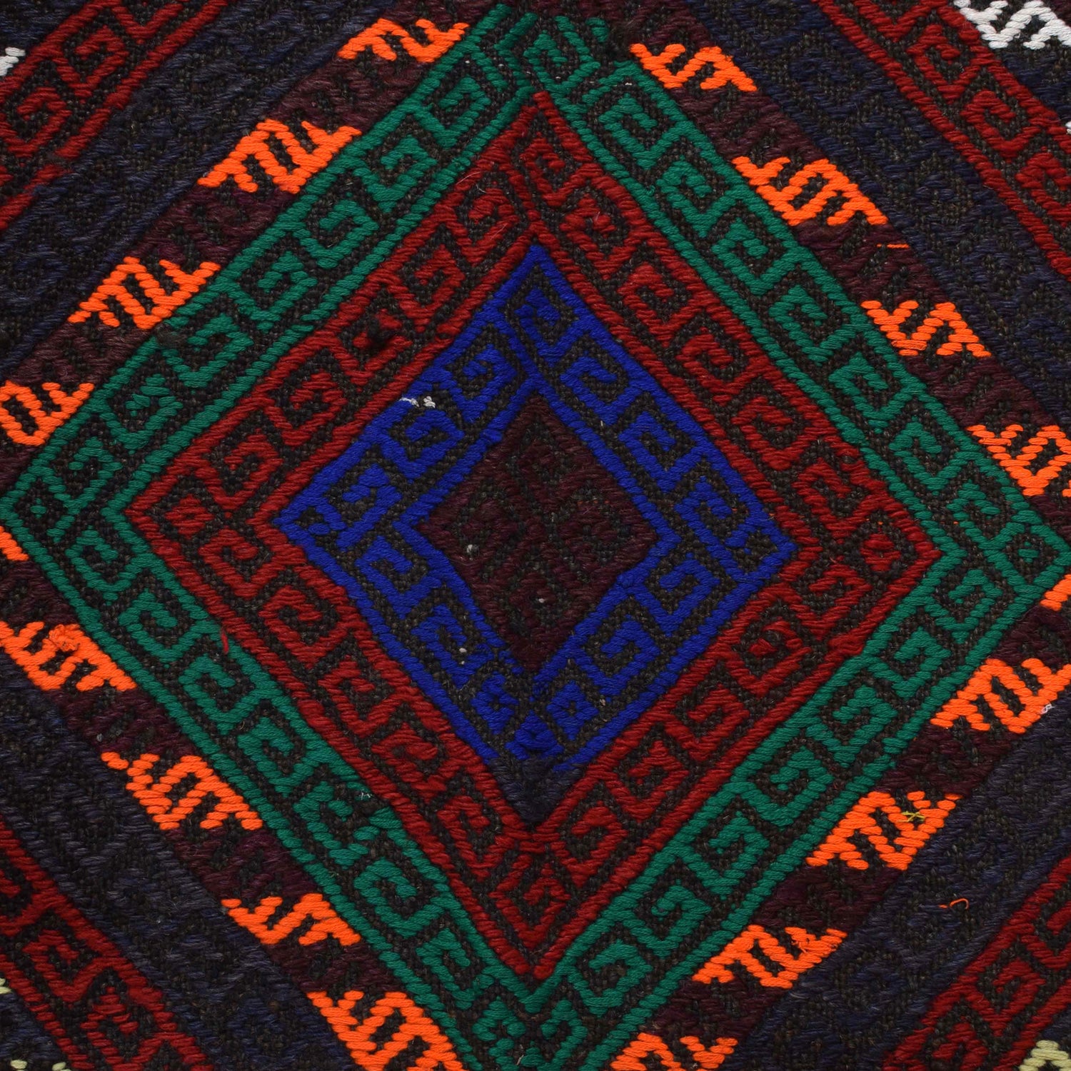 Handmade Flatweave Kilim 5' 4" x 8' 11" ft / 163 x 271 cm - No. G19746