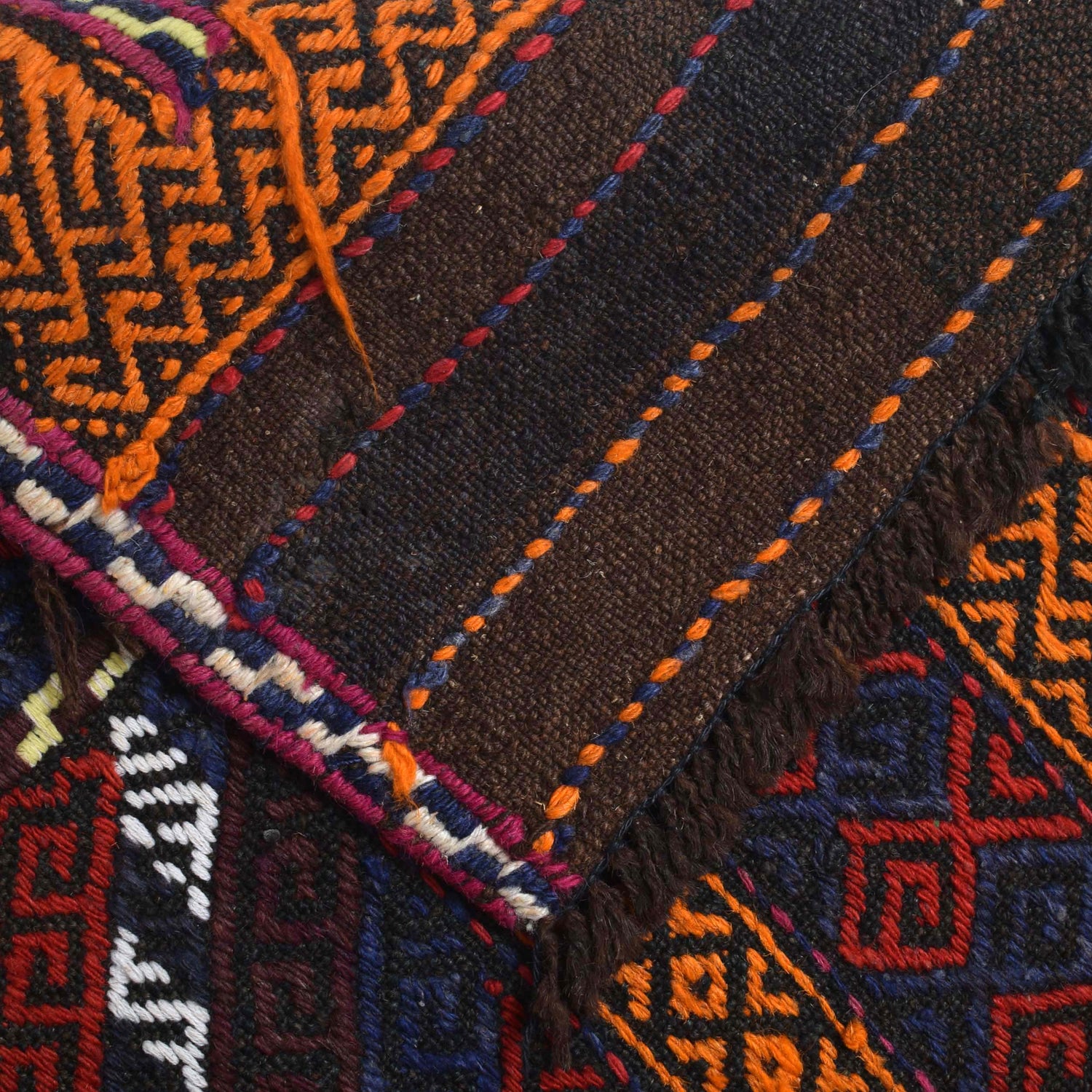 Handmade Flatweave Kilim 5' 4" x 8' 11" ft / 163 x 271 cm - No. G19746