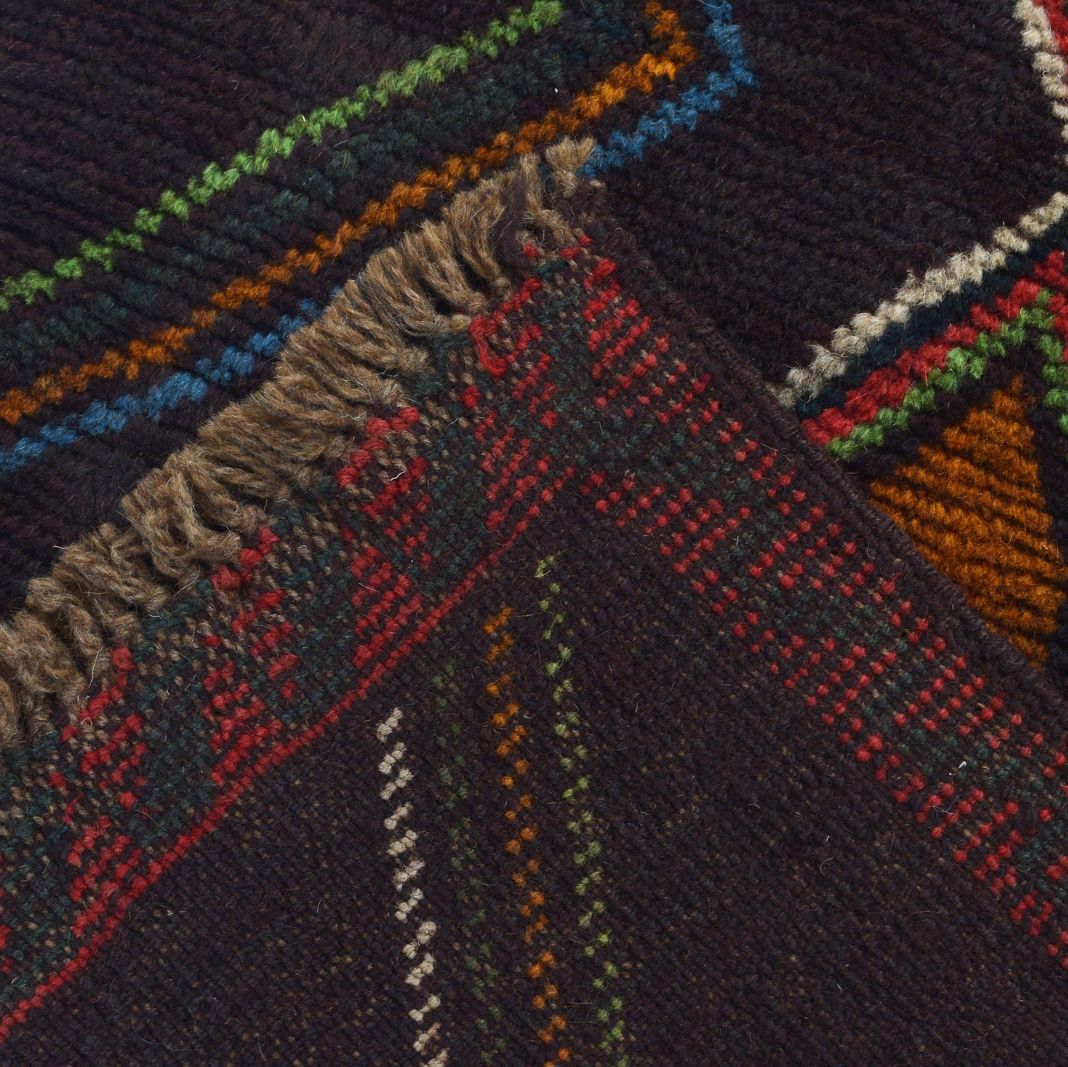 Baluchi Long Runner Rug 2' 8" x 9' 9" ft / 82 x 297 cm - No. G19771