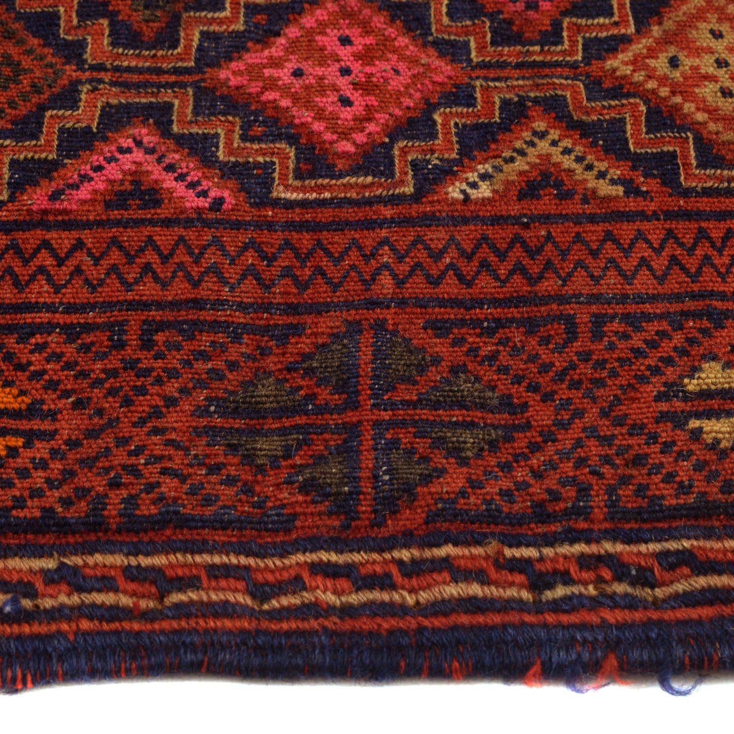 Hand Knotted Laghari Kilim 4' 6" x 6' 1" ft / 137 x 185 cm - No. G19787