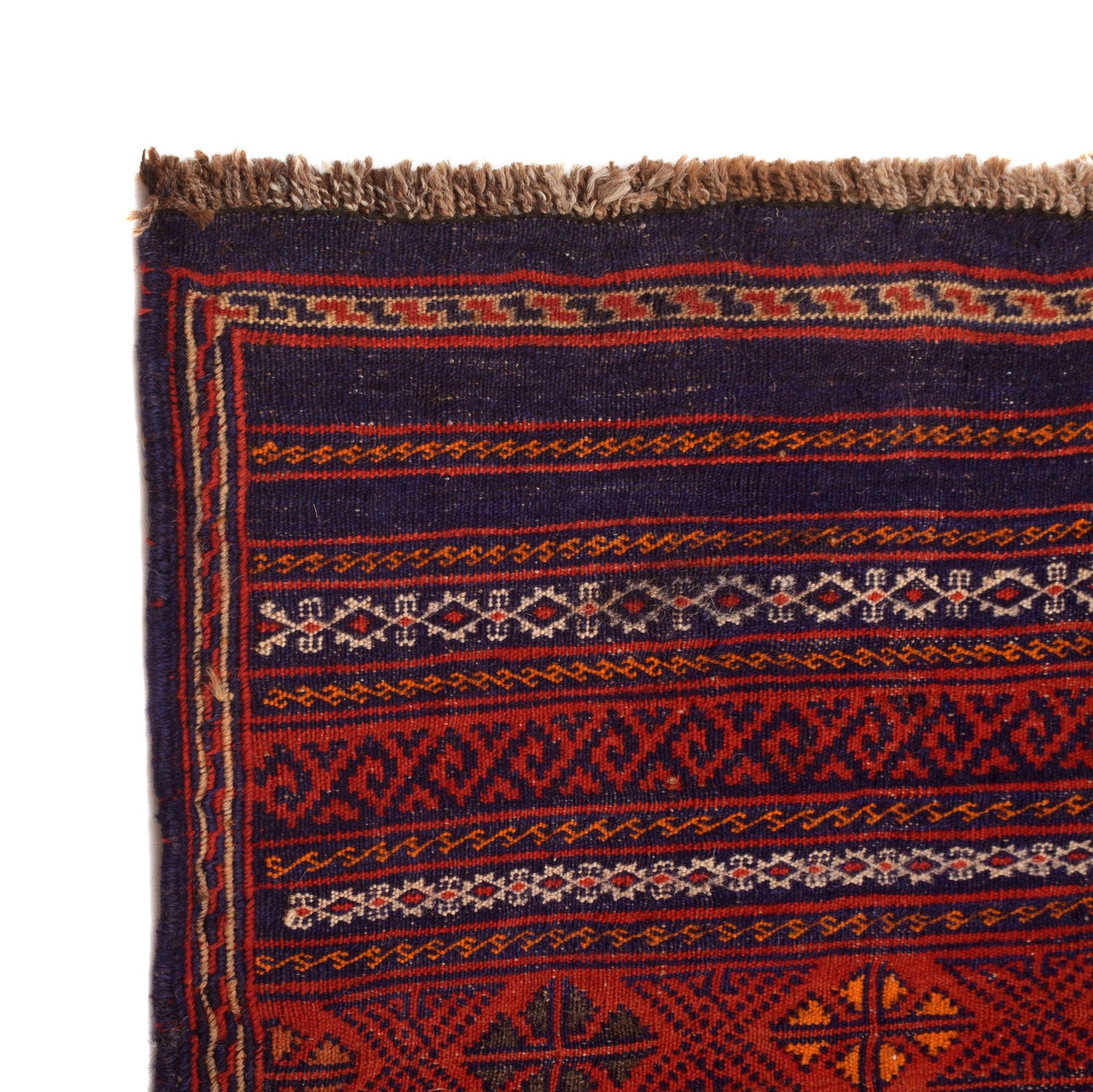Hand Knotted Laghari Kilim 4' 6" x 6' 1" ft / 137 x 185 cm - No. G19787