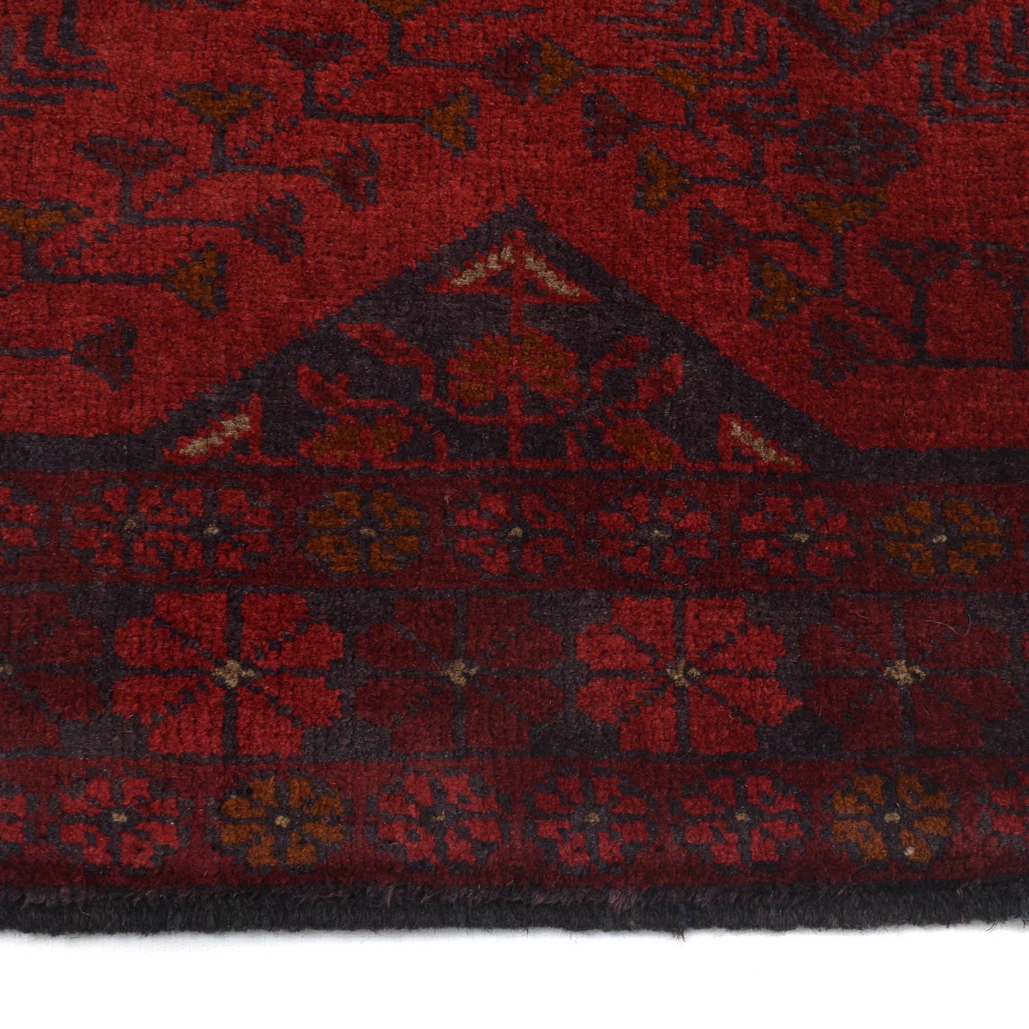 Hand knotted Khal Mohammadi Runner Rugs 2' 8" x 6' 3" ft / 82 x 190 cm - No. G19798