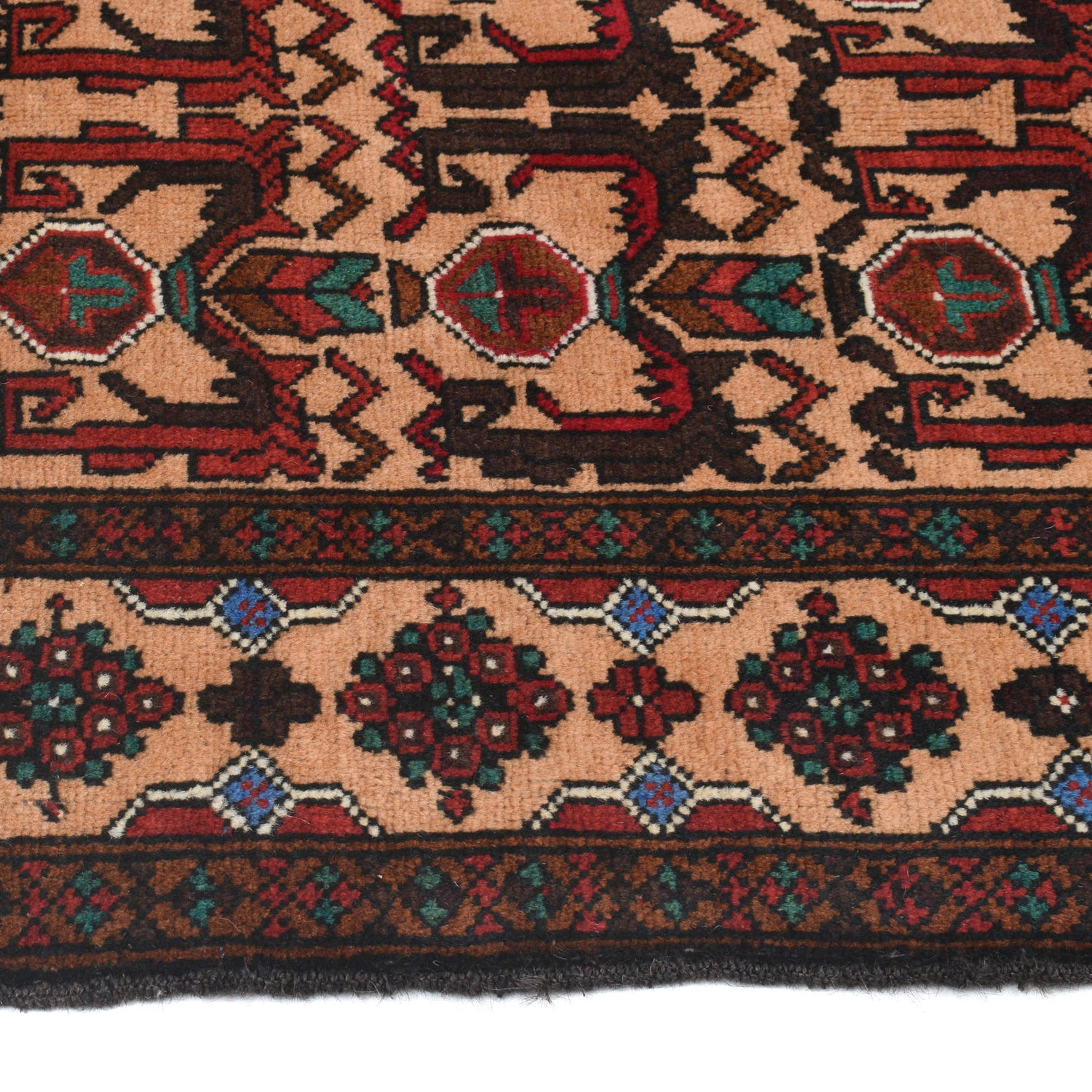 Tribal Baloch Rug 2' 9" x 4' 9" ft / 85 x 145 cm - No. G20018