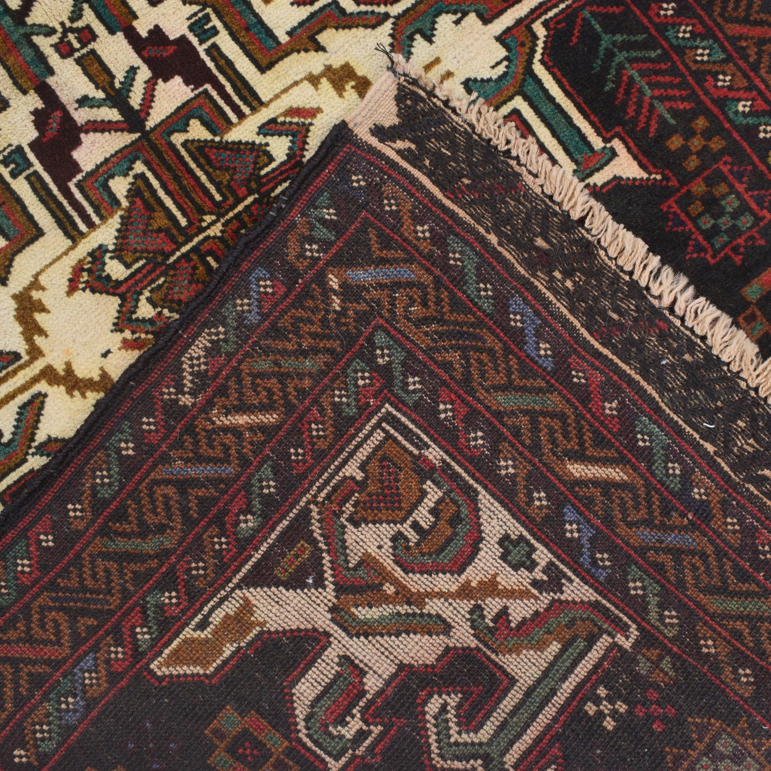 Muslim Prayer Rug 2' 8" x 4' 0" ft / 81 x 122 cm - No. G20019