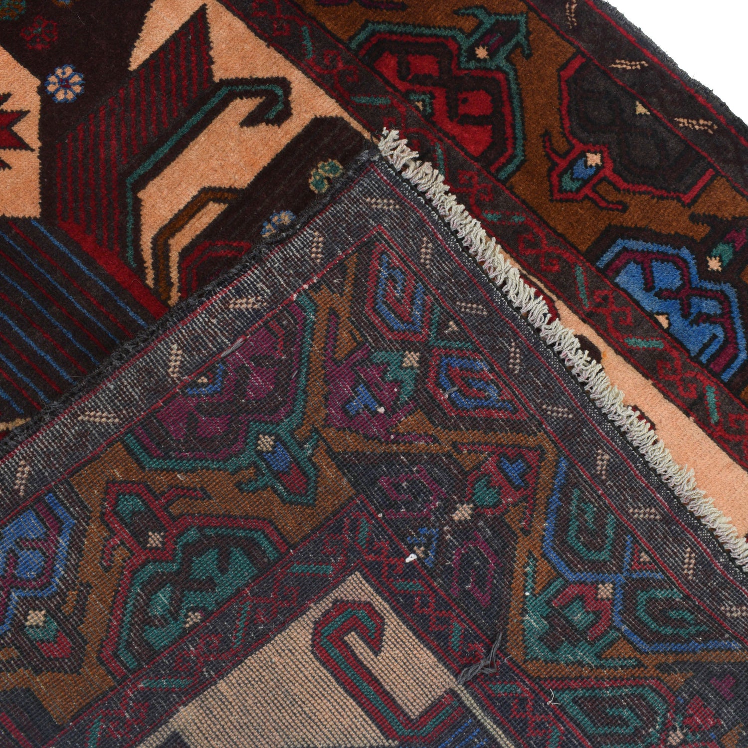 Muslim Prayer Rug 2' 11" x 4' 5" ft / 90 x 134 cm - No. G20022