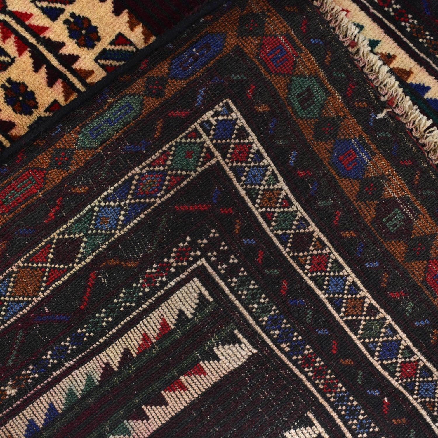 Beige Color Prayer Rug 2' 9" x 4' 6" ft / 85 x 138 cm - G20090