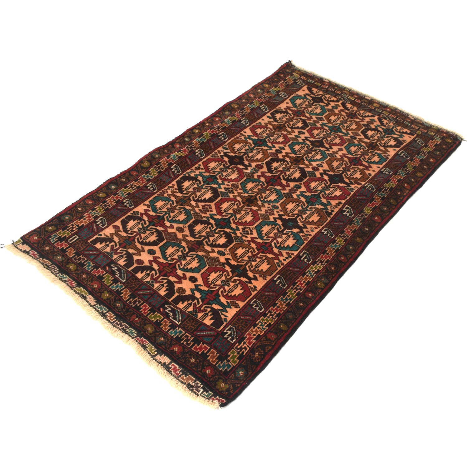 Baluch Small Size Rug 2' 8" x 4' 6" ft / 82 x 137 cm - No. G20375