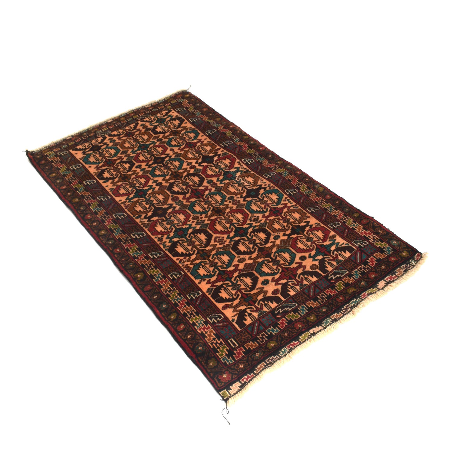 Baluch Small Size Rug 2' 8" x 4' 6" ft / 82 x 137 cm - No. G20375