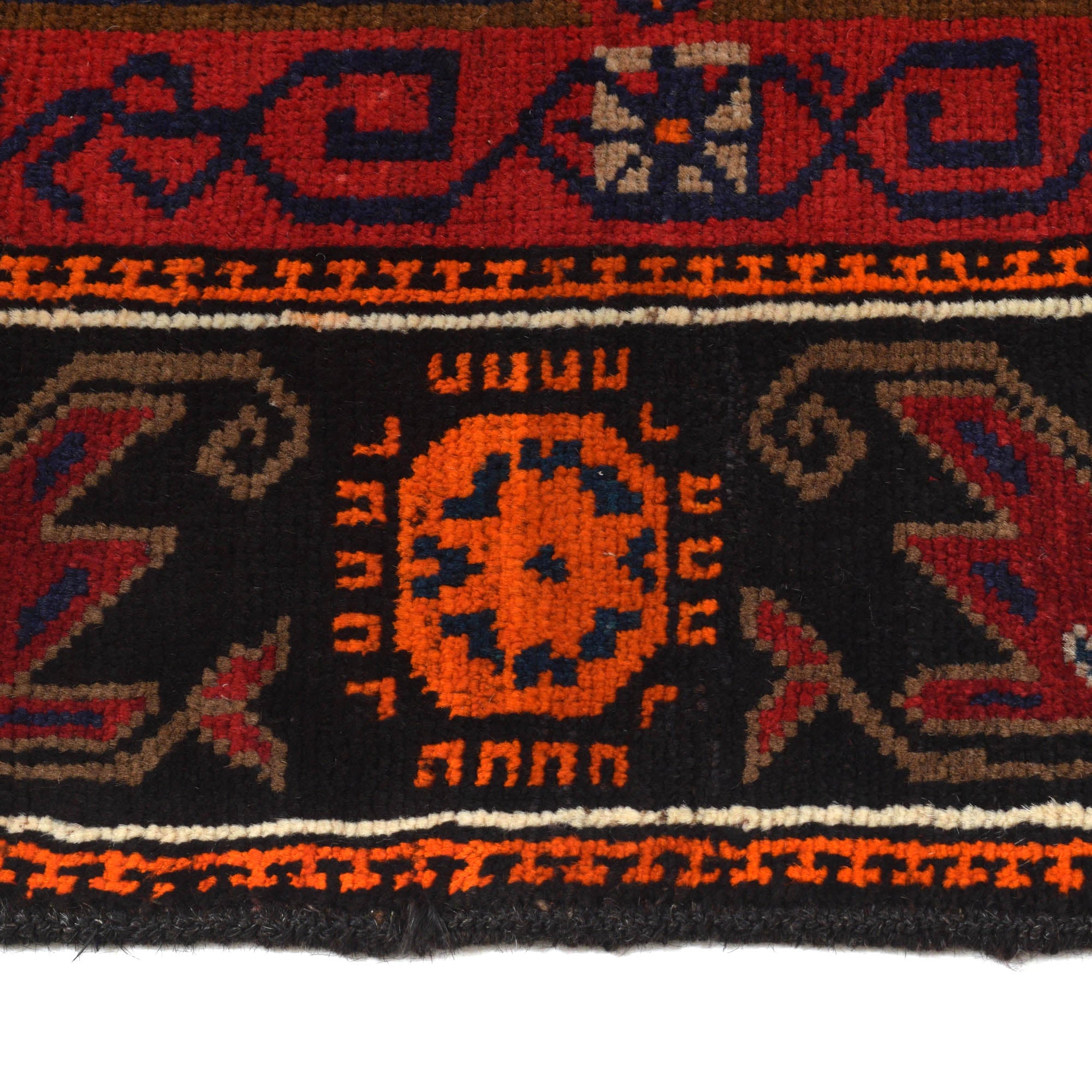 Handmade Pictorial Carpet 3' 11" x 6' 8" ft / 120 x 202 cm - No. G20381