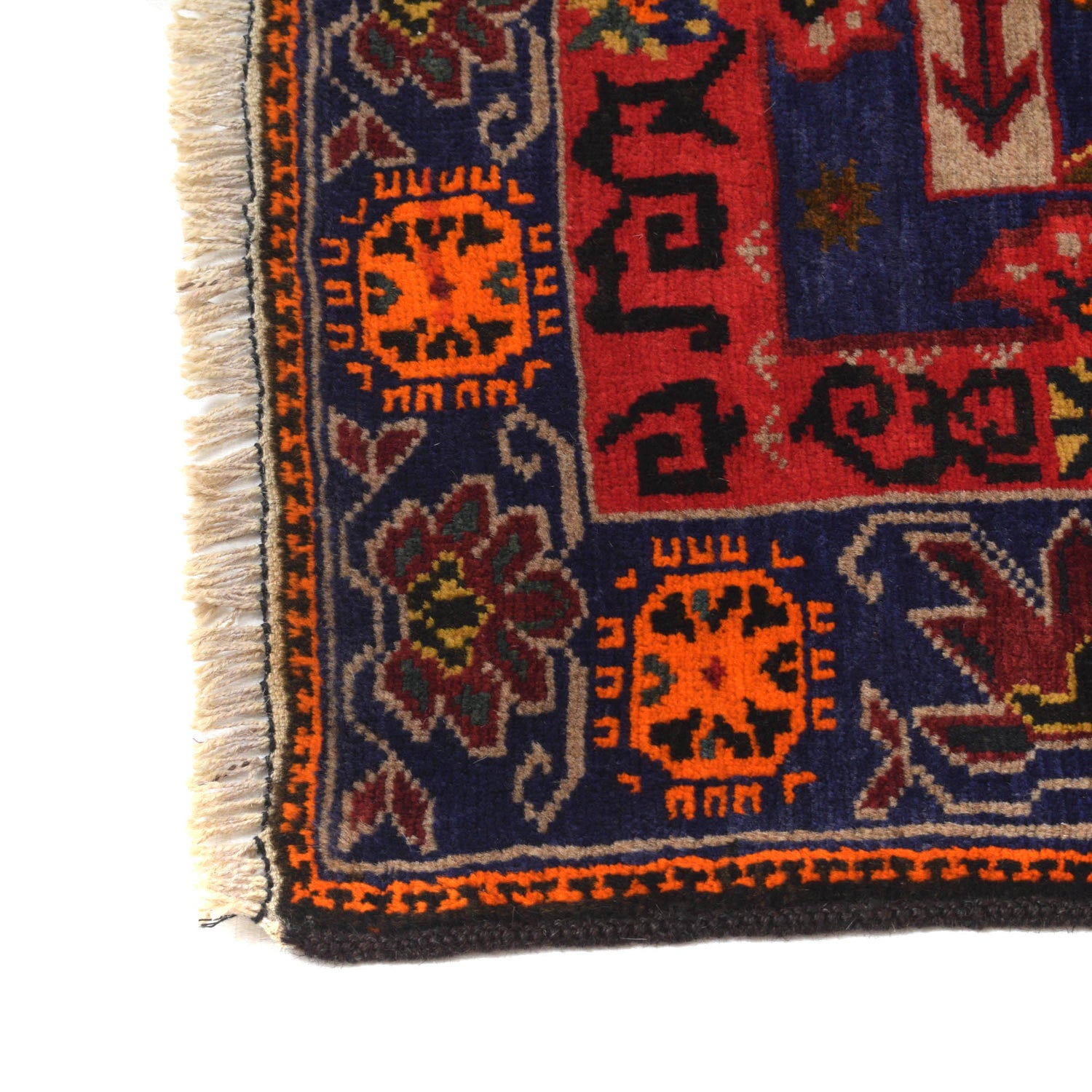 Handmade Pictorial Carpet 4' 1" x 6' 11" ft / 125 x 212 cm - No. G20382