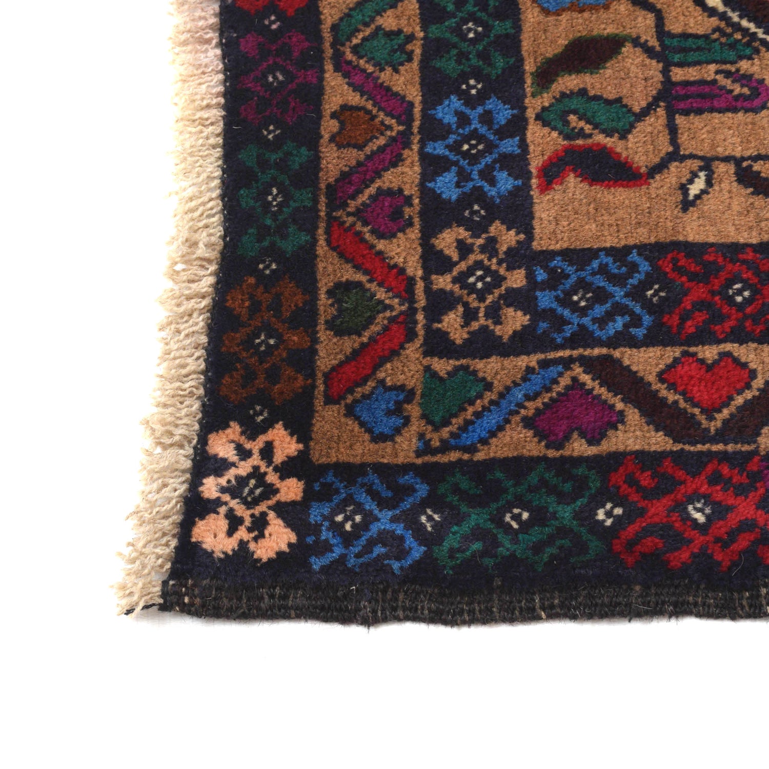 Handmade Balochi Rug 3' 2" x 4' 0" ft / 96 x 123 cm - No. G20404