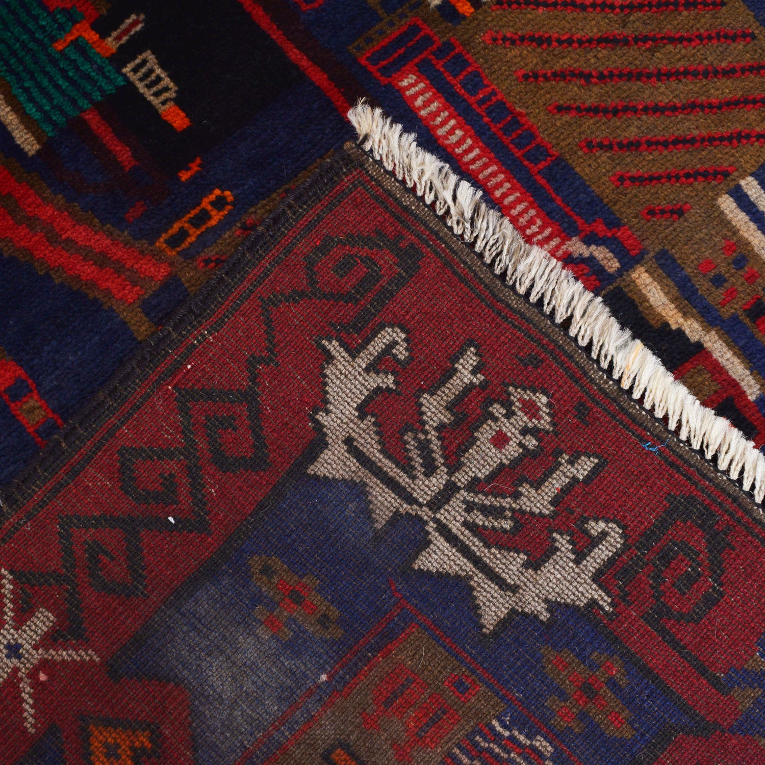 Handmade Pictorial Carpet 4' 2" x 6' 4" ft / 127 x 192 cm - No. G20421