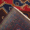 Red Color Baluchi Rug 4' 4" x 6' 11" ft / 132 x 210 cm - No. G20428