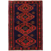 Blue Color Baluchi Rug 4' 7" x 6' 6" ft / 139 x 199 cm - No. G20506