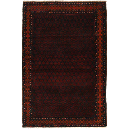 Baluch Short Rug 4' 1" x 6' 2" ft / 124 x 188 cm - No. G21455