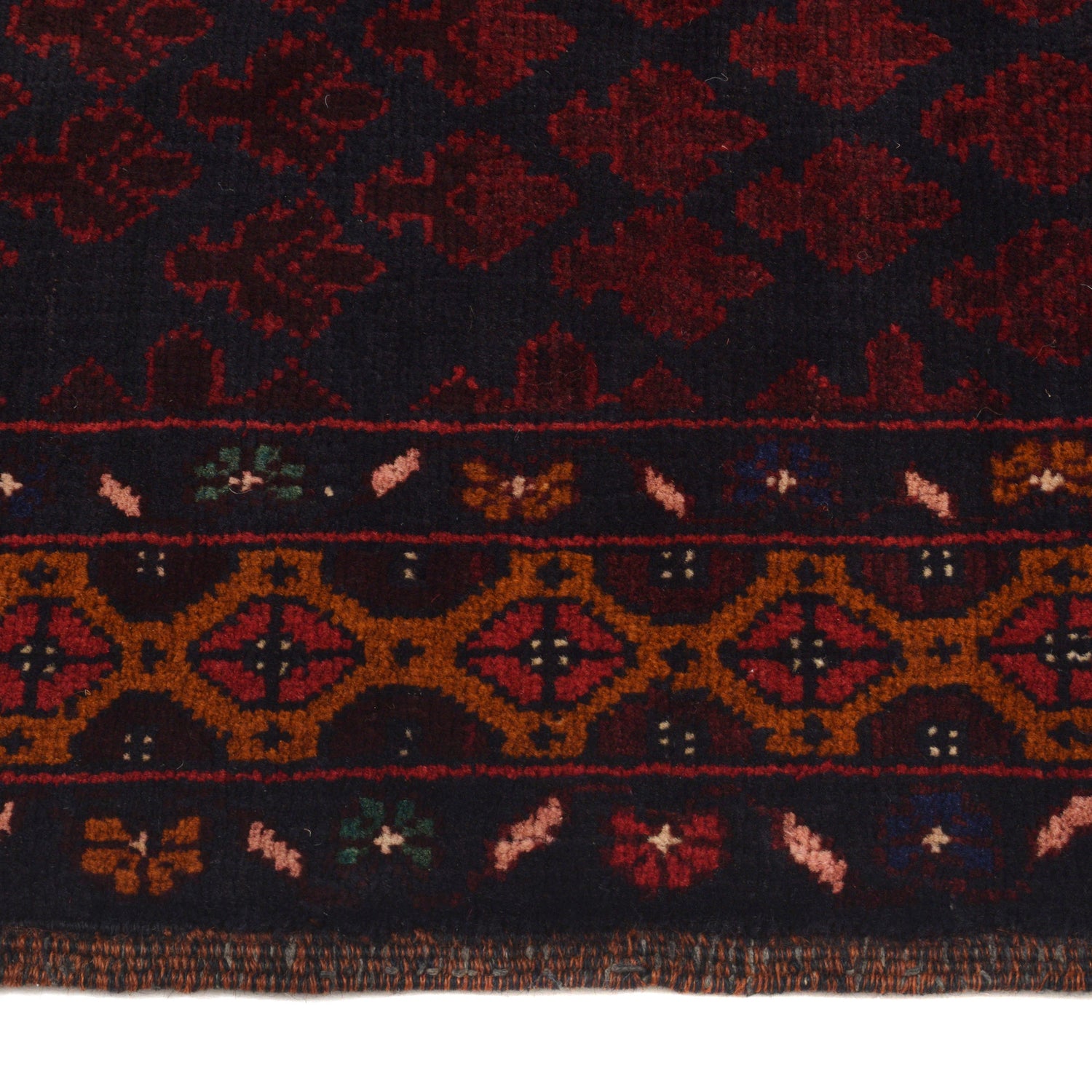 Baluch Short Rug 4' 1" x 6' 2" ft / 124 x 188 cm - No. G21455