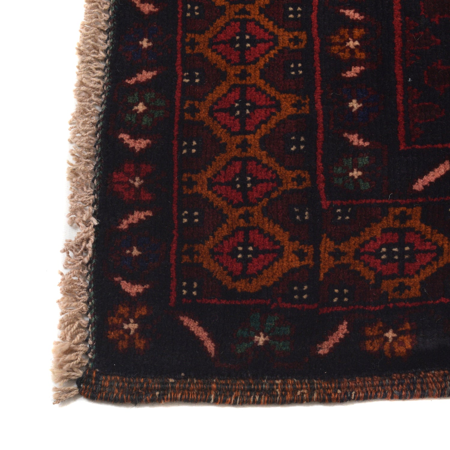 Baluch Short Rug 4' 1" x 6' 2" ft / 124 x 188 cm - No. G21455