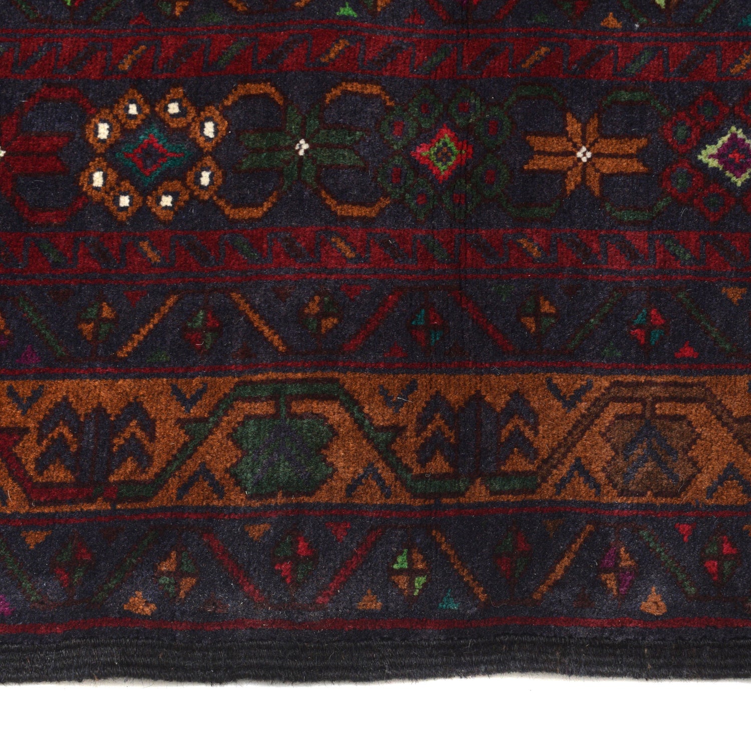 Baluch Short Rug 4' 3" x 6' 2" ft / 130 x 188 cm - No. G21460