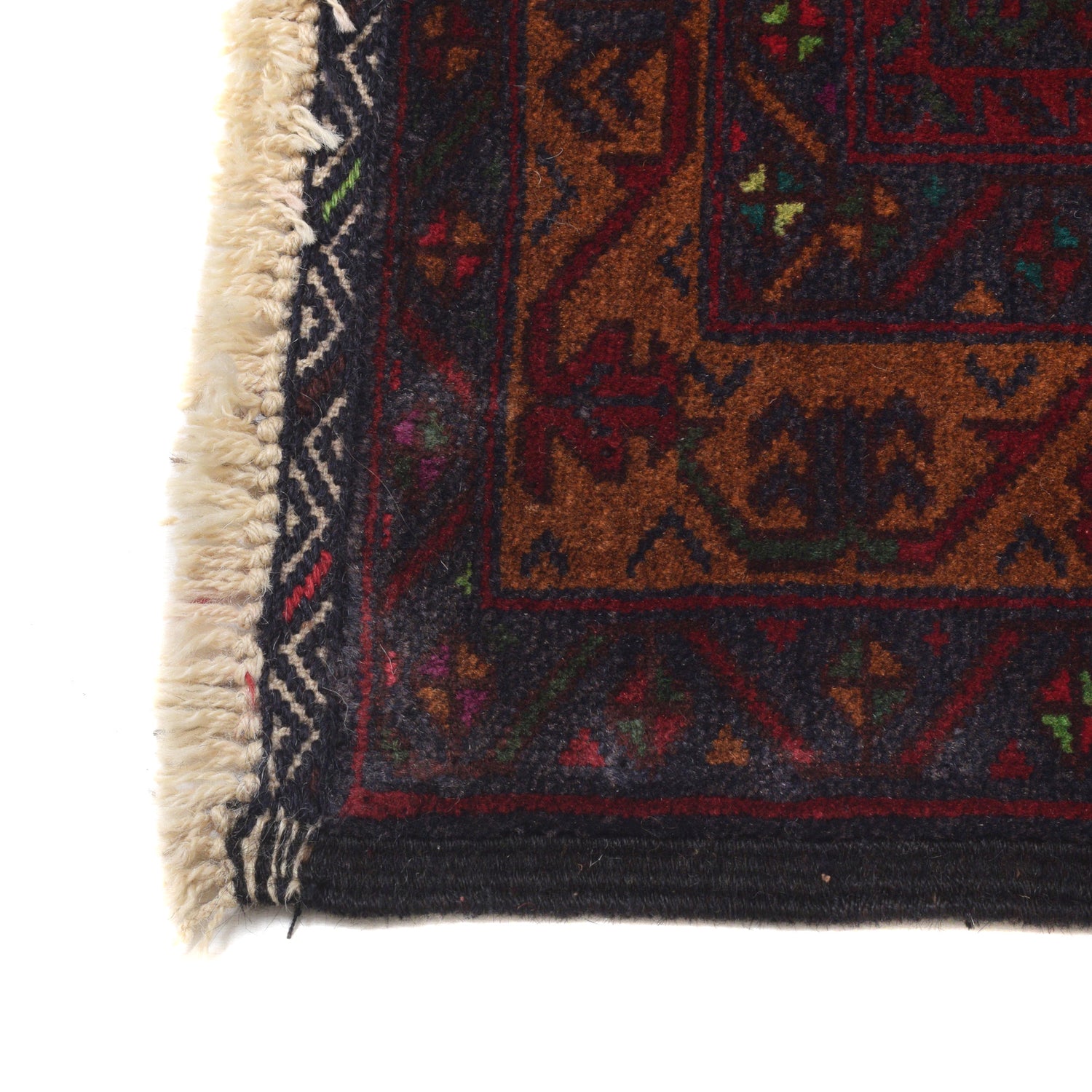 Baluch Short Rug 4' 3" x 6' 2" ft / 130 x 188 cm - No. G21460
