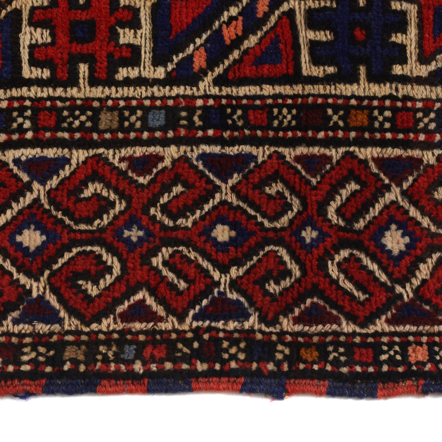 Handmade Barjista Kilim Rug 4' 3" x 6' 1" ft / 130 x 185 cm - No. G22006