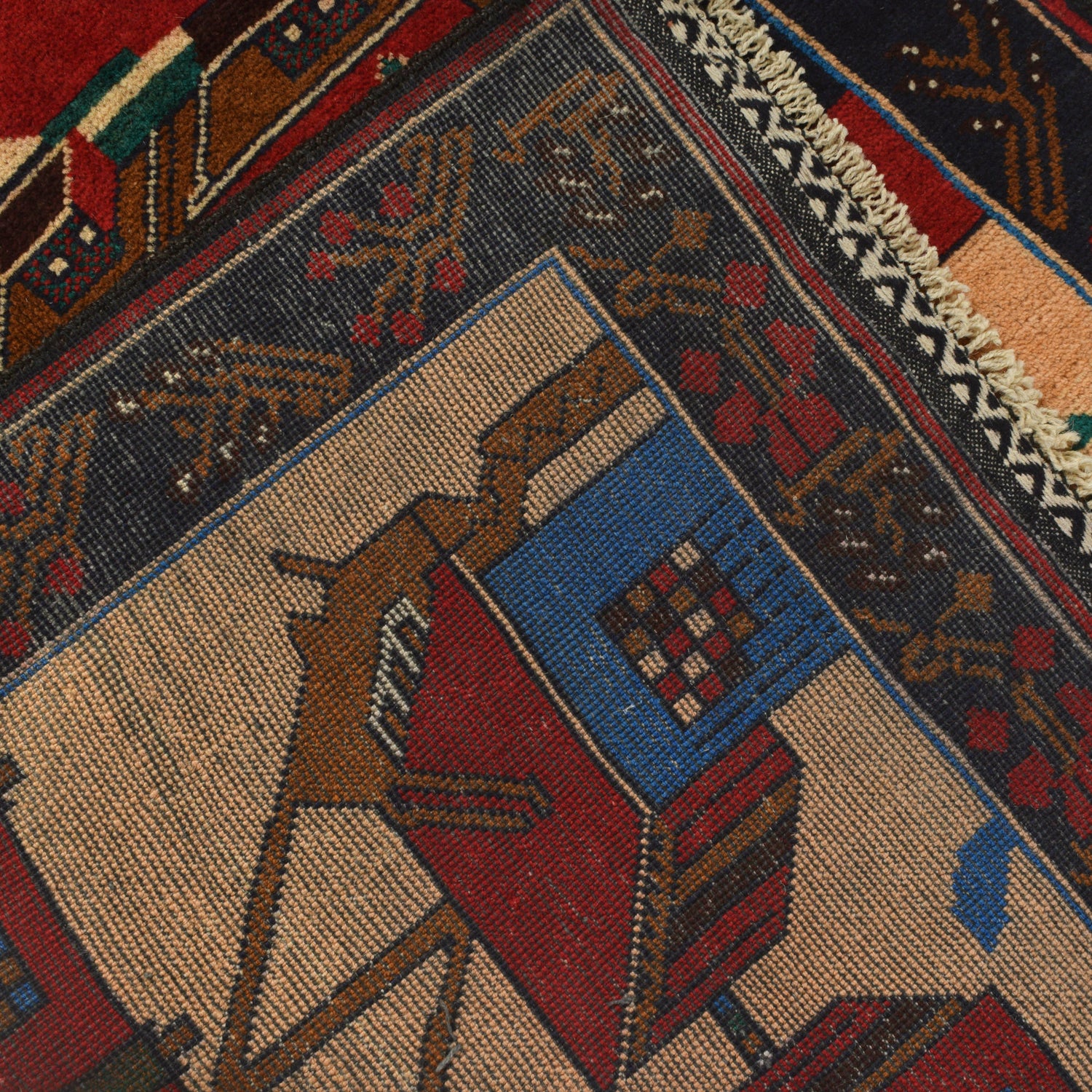 Handmade Pictorial Carpet 3' 0" x 4' 8" ft / 92 x 141 cm - No. G22012