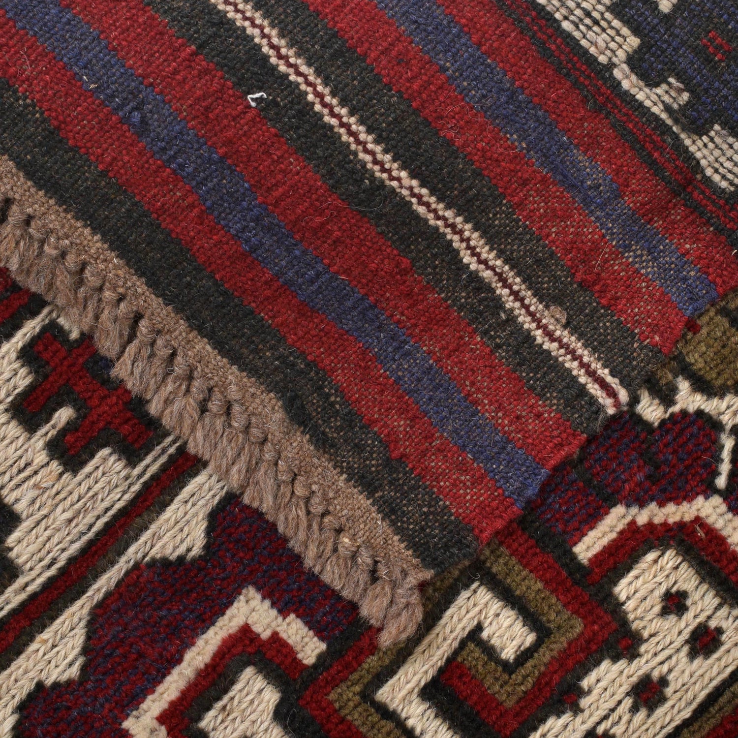Handmade Vintage Kilim 2' 11" x 4' 7" ft / 89 x 140 cm - No. G22211