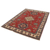 Red Color Kazak Rug 4' 10" x 6' 6" ft / 148 x 199 cm - No. G22646