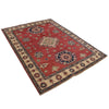 Red Color Kazak Rug 4' 10" x 6' 6" ft / 148 x 199 cm - No. G22646