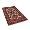 Hand knotted Kazak Carpet 3' 3" x 4' 10" ft / 98 x 147 cm - No. G22654