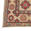 Ivory Color Kazak Rug 3' 7" x 4' 10" ft / 108 x 147 cm - No. G22659