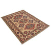 Ivory Color Kazak Rug 3' 7" x 4' 10" ft / 108 x 147 cm - No. G22659