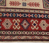 Hand Knotted Kazak Oriental Rug 3' 4" x 4' 8" ft / 102 x 142 cm - No. G22660