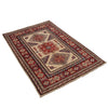 Hand Knotted Kazak Oriental Rug 3' 4" x 4' 8" ft / 102 x 142 cm - No. G22660