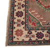 Handmade Kazak Area Rug 3' 4" x 5' 0" ft / 101 x 152 cm - No. G22664