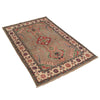 Handmade Kazak Area Rug 3' 4" x 5' 0" ft / 101 x 152 cm - No. G22664