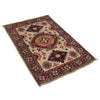 Hand knotted Kazak Carpet 2' 8" x 4' 0" ft / 82 x 121 cm - No. G22674