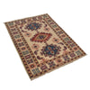 Ivory Kazak Rug 2' 11" x 3' 9" ft / 88 x 115 cm - No. G22677