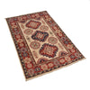 Hand knotted Kazak Carpet 2' 9" x 4' 1" ft / 84 x 125 cm - No. G22680