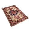 Ivory Color Kazak Rug 2' 9" x 4' 0" ft / 83 x 122 cm - No. G22683