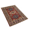 Handmade Kazak Area Rug 2' 9" x 3' 11" ft / 83 x 119 cm - No. G22693