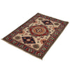 Hand Knotted Kazak Oriental Rug 2' 8" x 3' 10" ft / 82 x 118 cm - No. G22696