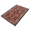 Handmade Kazak Area Rug 2' 10" x 4' 0" ft / 86 x 122 cm - No. G22703