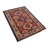 Handmade Kazak Area Rug 2' 10" x 4' 0" ft / 86 x 122 cm - No. G22703