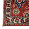 Hand Knotted Kazak Oriental Rug 2' 9" x 3' 10" ft / 83 x 118 cm - No. G22707