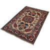 Red Color Kazak Rug 3' 4" x 4' 10" ft / 104 x 147 cm - No. G22709