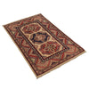 Hand knotted Kazak Carpet 2' 7" x 4' 1" ft / 78 x 124 cm - No. G22713