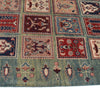 Hand Knotted Kazak Oriental Rug 4' 8" x 6' 9" ft / 143 x 206 cm - No. G22717