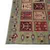 Hand Knotted Kazak Oriental Rug 4' 8" x 6' 9" ft / 143 x 206 cm - No. G22717