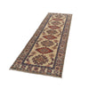 Ivory Color Kazak Runner Rug 2' 9" x 8' 8" ft / 83 x 264 cm - No. G22730